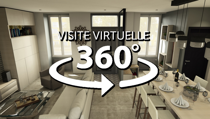 Coordination de travaux-Architecture d'intérieur-Projet 3D-Appartement Rénovation-Perspectives 3D-Visites Virtuelles-Ronat (362)