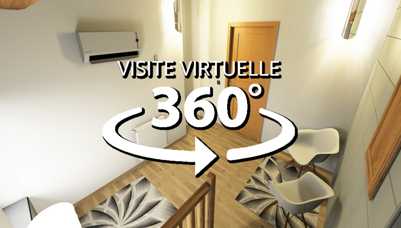 Coordination de travaux-Architecture d'intérieur-Projet 3D-Appartement Rénovation-Perspectives 3D-Visites Virtuelles-Pisiu-Etage-devant