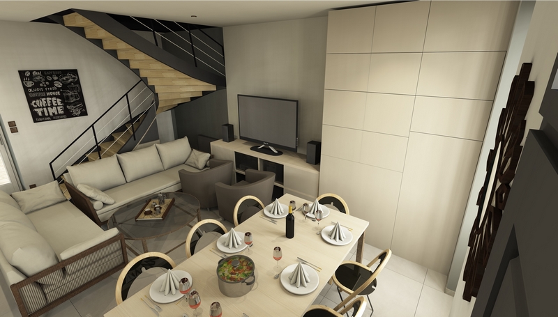 Coordination de travaux-Architecture d'intérieur-Projet 3D-Appartement Rénovation-Perspectives 3D-Visites Virtuelles-RonatV2 (15)