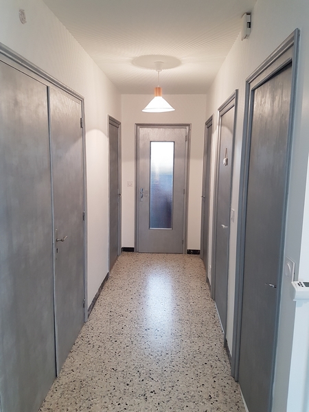 Coordination de travaux-Architecture d'intérieur-Peinture Décorative et Bâtiment- Reféction Etage Couloir-Après Travaux-Gouard-Perspectives